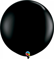 Riesenballon onyx black 90cm